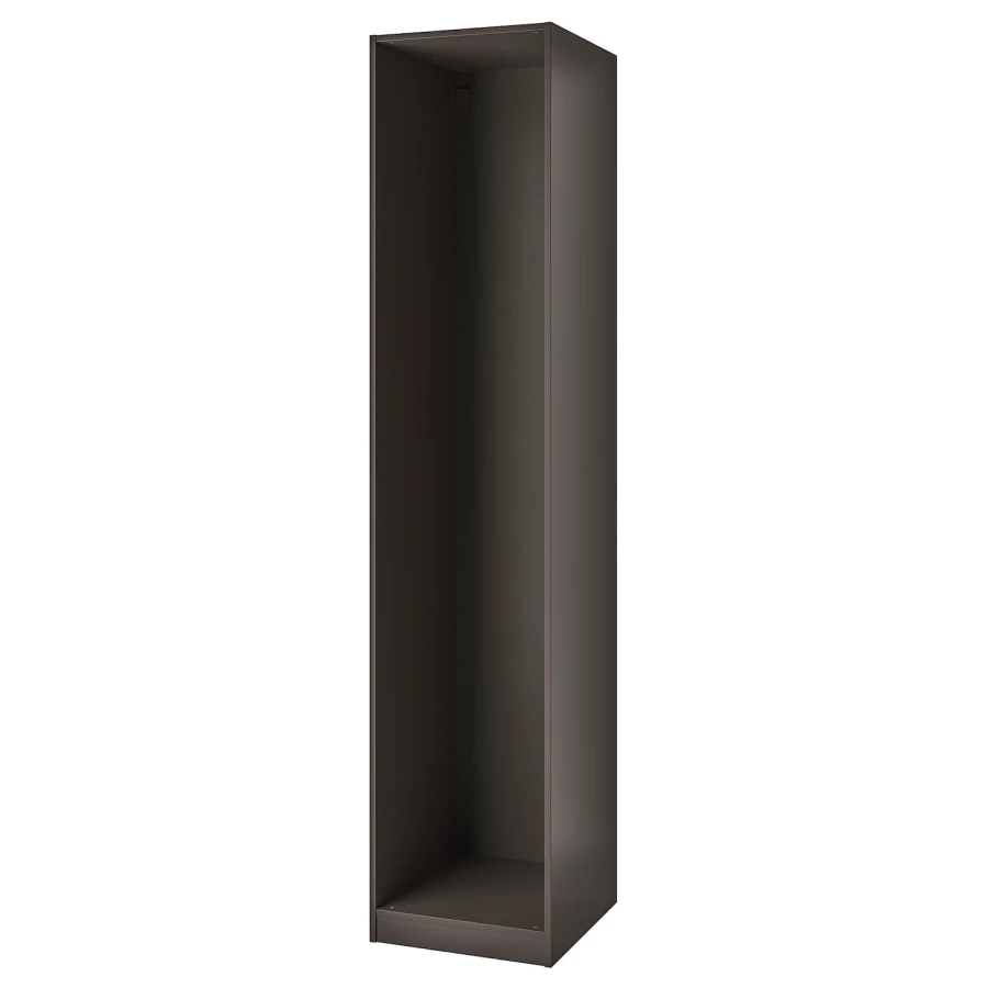 Каркас гардероба - IKEA PAX, 50x58x236 см, темно-серый ПАКС ИКЕА (изображение №1)