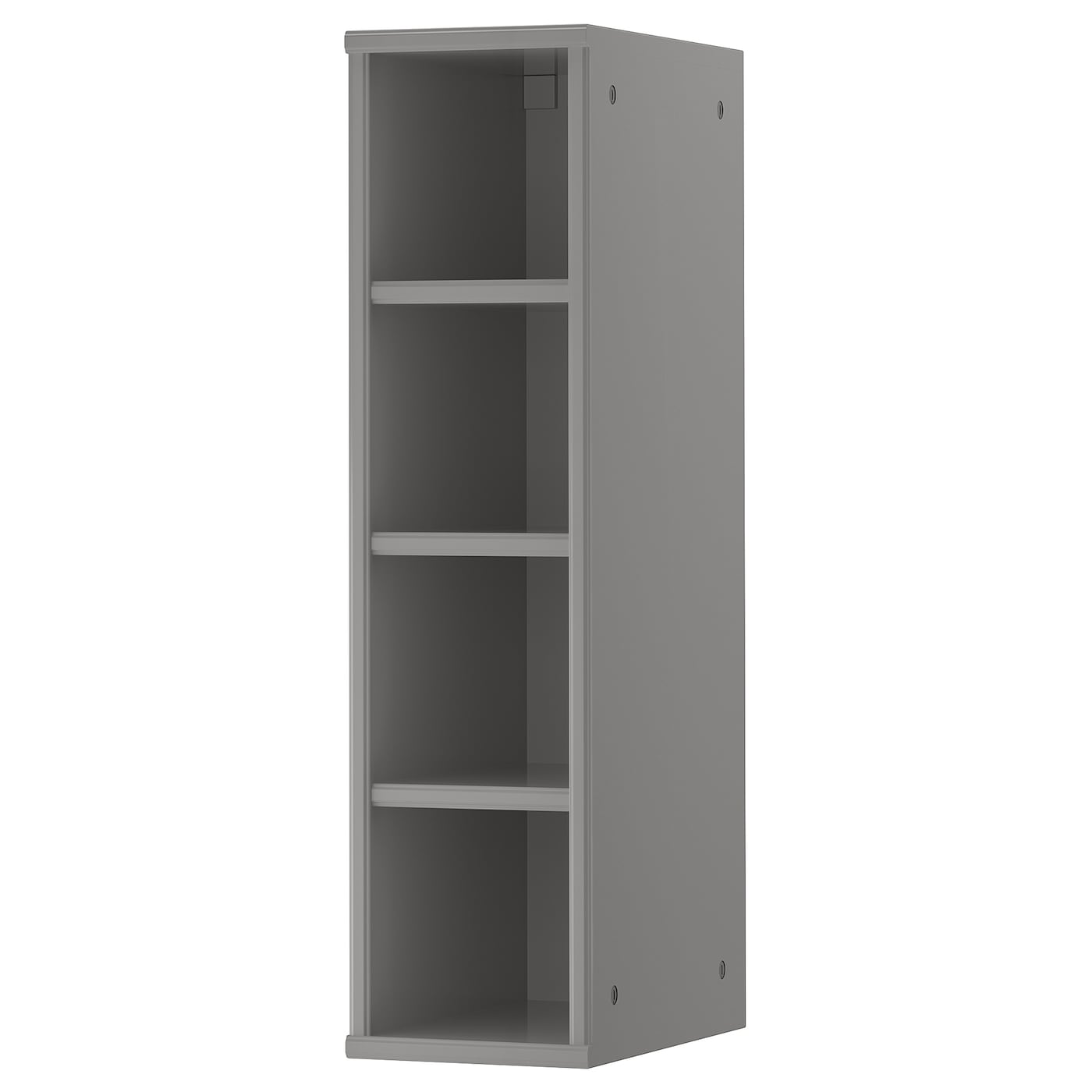 Открытый шкаф - TORNVIKEN IKEA/ ТОРНВИКЕН  ИКЕА, 80х20 см, серый