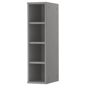 Открытый шкаф - TORNVIKEN IKEA/ ТОРНВИКЕН ИКЕА, 80х20 см, серый