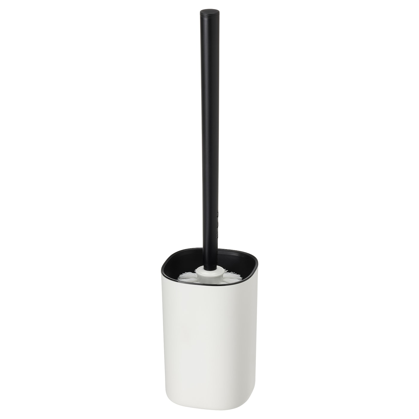 Ершик для унитаза - STORAVAN IKEA/ СТОРАВАН ИКЕА,  37 см, белый/черный