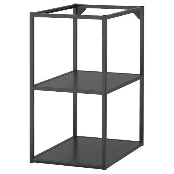 Стеллаж - IKEA ENHET, 40х60х75 см, антрацит, ЭНХЕТ ИКЕА
