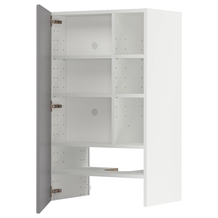 Навесной шкаф - METOD IKEA/ МЕТОД ИКЕА, 100х60 см, белый/серый (изображение №1)
