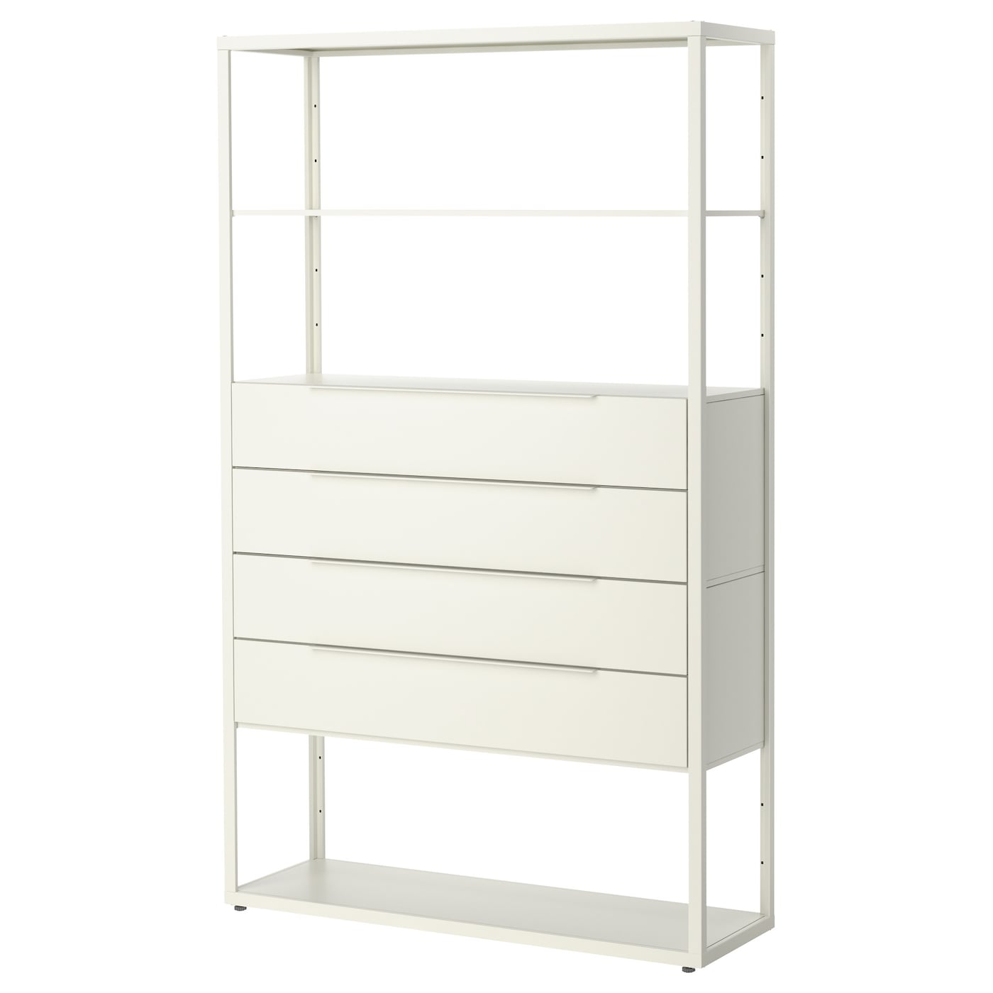 Книжный шкаф - FJÄLKINGE / FJАLKINGE  IKEA/ ФЬЕЛЬКИНГЕ  ИКЕА,   118х193 см,  белый