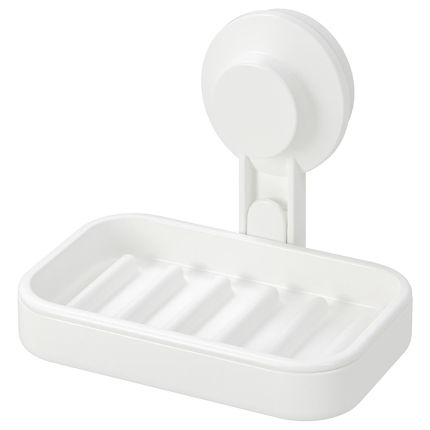 Дозатор для мыла - TISKEN IKEA/ ТИСКЕН ИКЕА,  14 см, белый