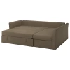 Угловой диван со спальной функцией - IKEA HOLMSUND/ГОЛЬМСУНД ИКЕА, 151/230х90х96 см, коричневый