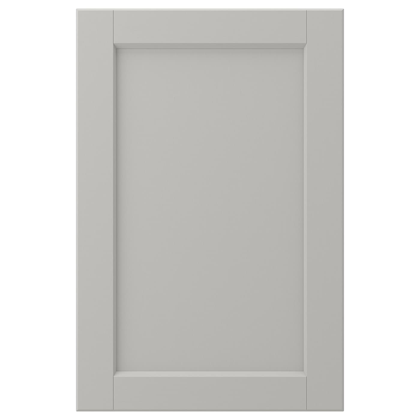 Дверца - IKEA LERHYTTAN, 60х40 см, светло-серый, ЛЕРХЮТТАН ИКЕА