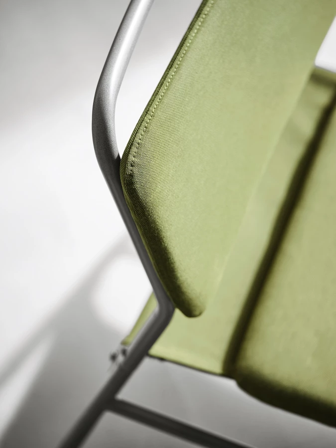 Кресло - IKEA LINNEBÄCK/LINNEBACK, 72x69x65см, зеленый, ЛИННЕБЕК ИКЕА (изображение №6)