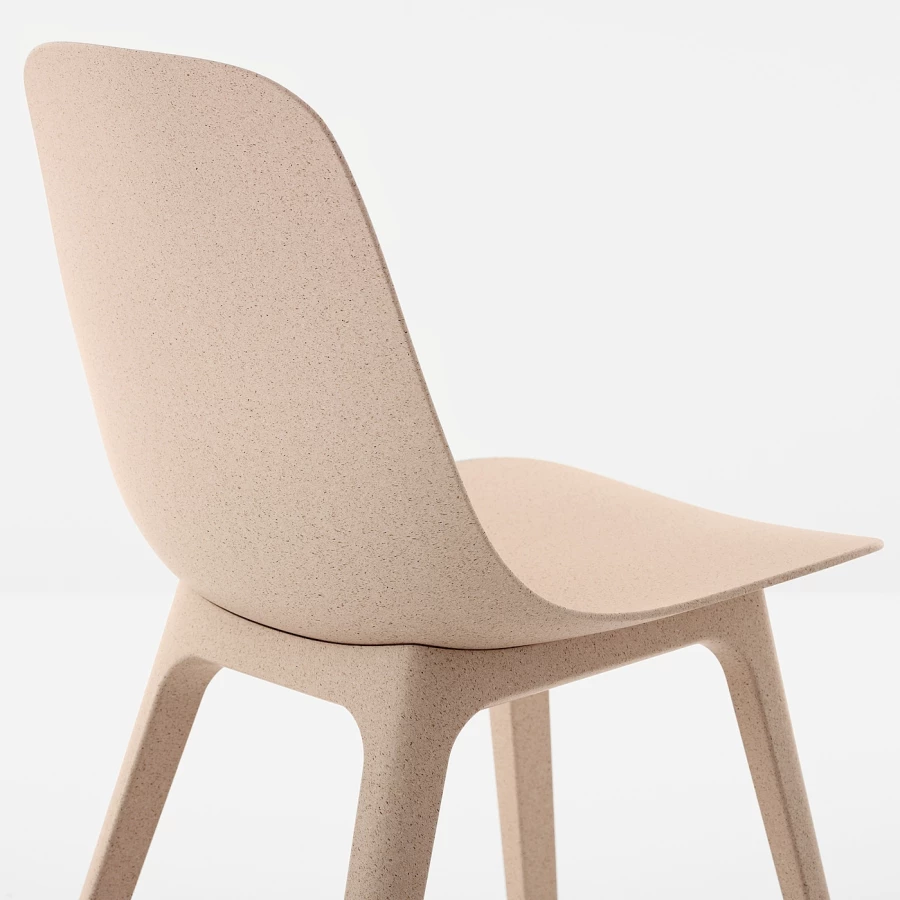 Стол и 2 стула - IKEA EKEDALEN/ODGER/ЭКЕДАЛЕН/ОДГЕР ИКЕА, 120х80 см, дуб/бежевый (изображение №6)