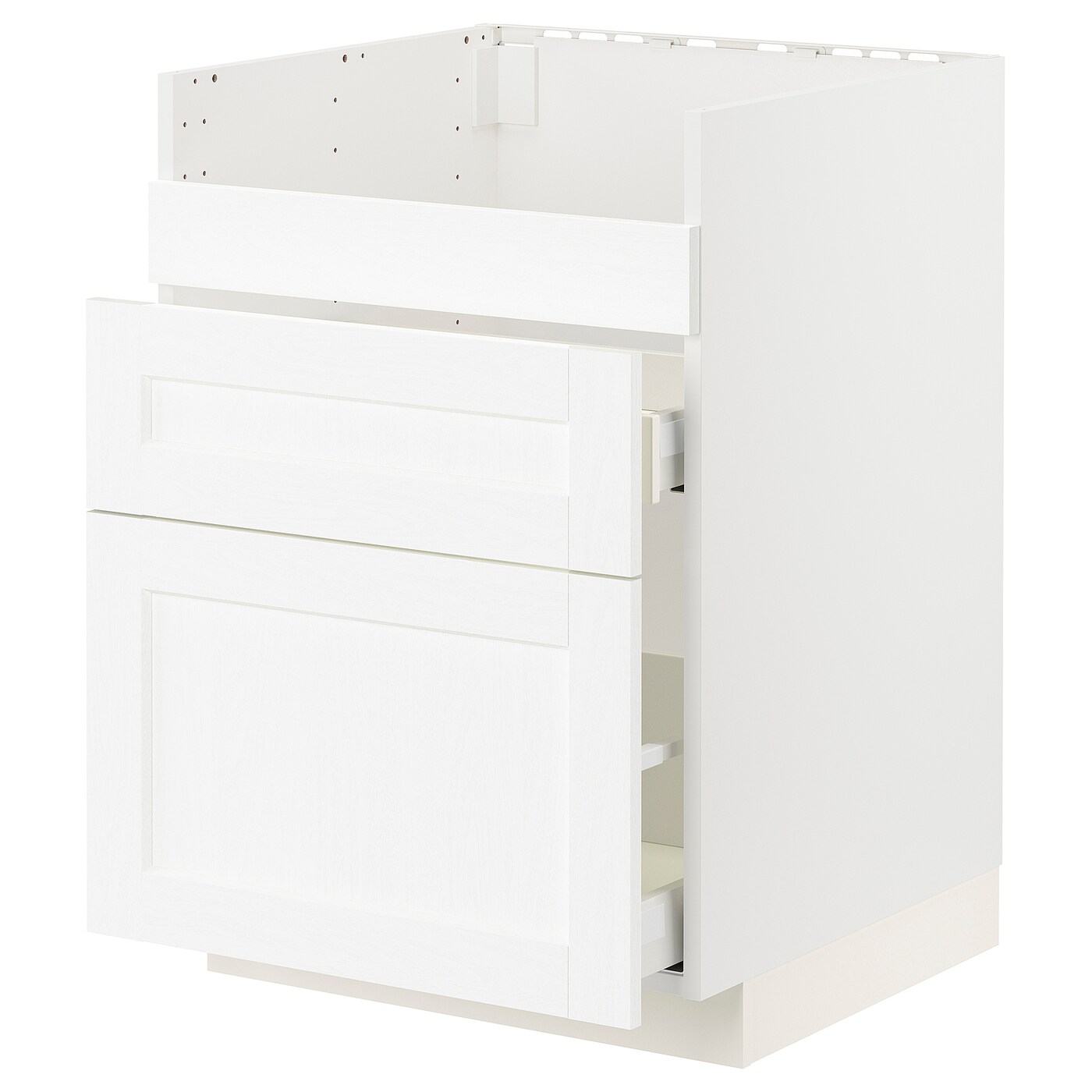 Шкаф под раковину /3 шт/2 шт - METOD / HAVSEN/MAXIMERA  IKEA/ МЕТОД/ХАВСЕН/МАКСИМЕРА ИКЕА, 88х60 см, белый