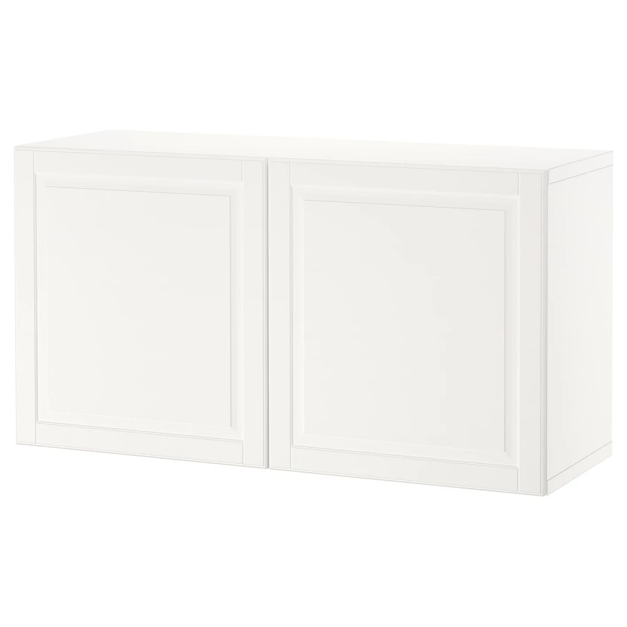 Навесной шкаф - IKEA BESTÅ/BESTA, 120x42x64 см, белый, БЕСТО ИКЕА (изображение №1)