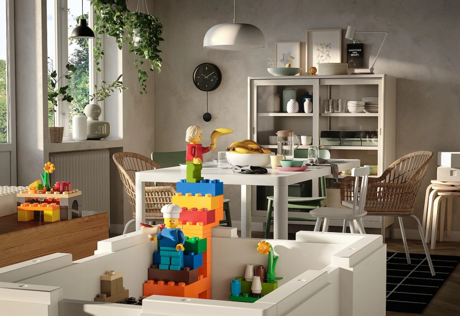 Набор из 201 детали LEGO® - IKEA BYGGLEK/БЮГГЛЕК ИКЕА (изображение №5)