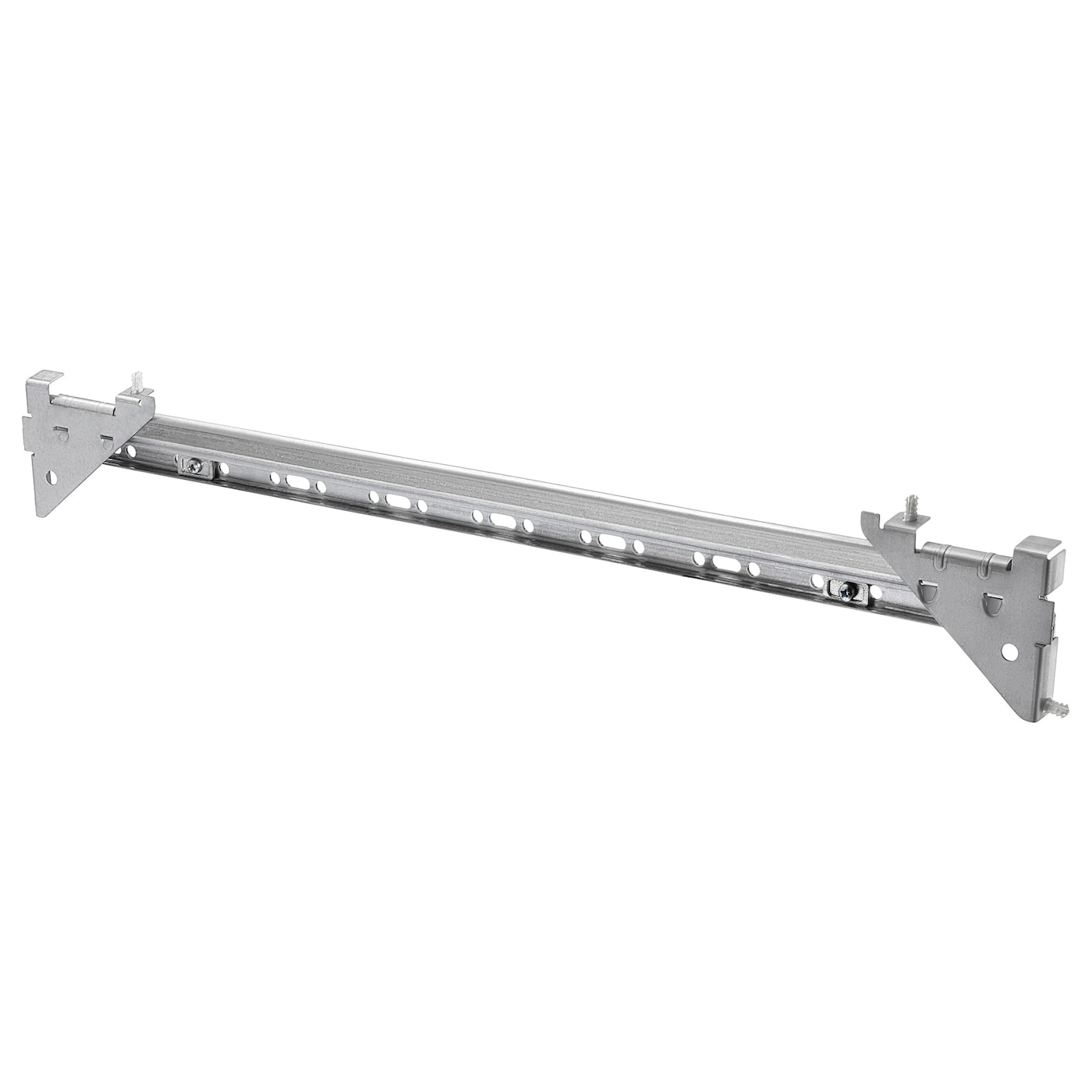 Монтажная рейка - EKET IKEA/ ЭКЕТ ИКЕА, 63х4 см, серебрянный