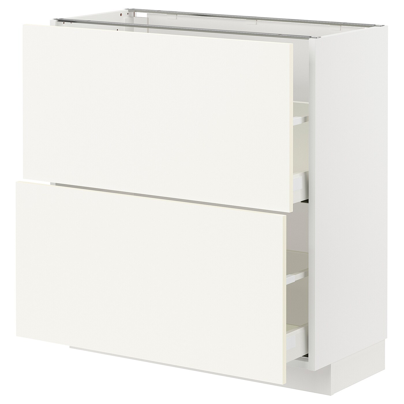 Напольный шкаф - IKEA METOD MAXIMERA, 88x39x80см, белый, МЕТОД МАКСИМЕРА ИКЕА