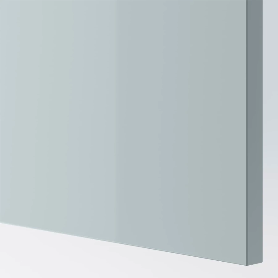 Напольный шкаф - IKEA METOD/  МЕТОД ИКЕА , 88x40 см, белый/серый (изображение №2)