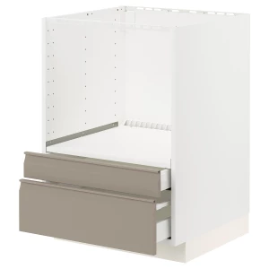 Шкаф для встроенной техники - IKEA METOD MAXIMERA, 88x62x60см, белый, МЕТОД МАКСИМЕРА ИКЕА