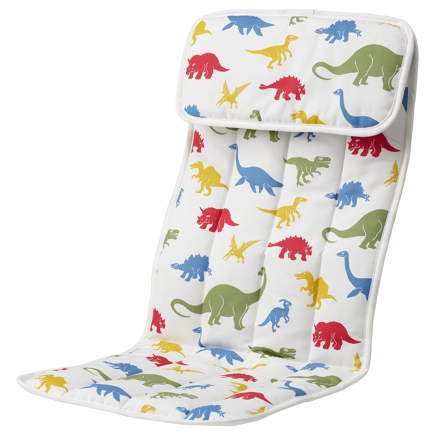 Подушка на детское кресло - POÄNG / POАNG  IKEA/  ПОЭНГ ИКЕА,  90х40 см,  белый с рисунком