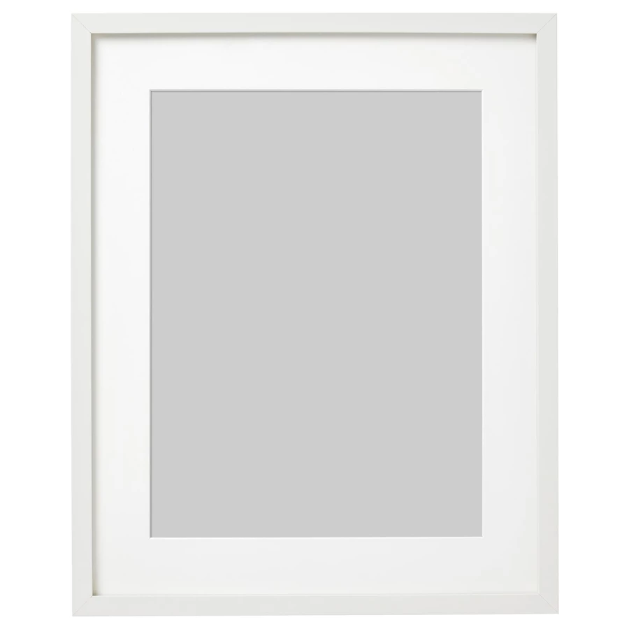 Рамка - IKEA RIBBA, 40х50 см, белый, РИББА ИКЕА (изображение №1)