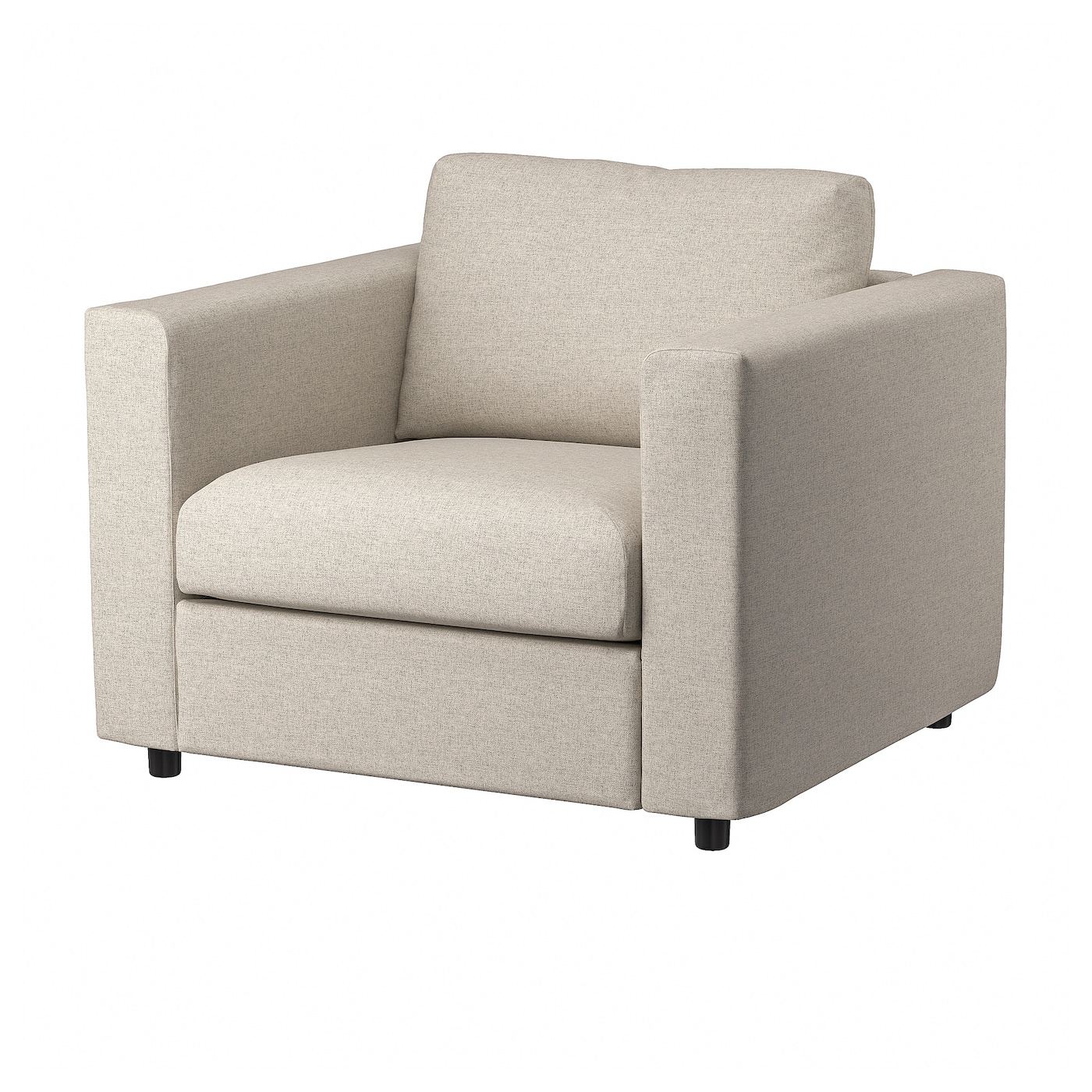 Кресло - IKEA VIMLE, 101х98х83 см, бежевый, ВИМЛЕ ИКЕА
