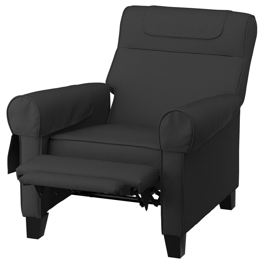 Кресло - IKEA MUREN, 85х94х97 см, черный, МУРЭН ИКЕА (изображение №2)