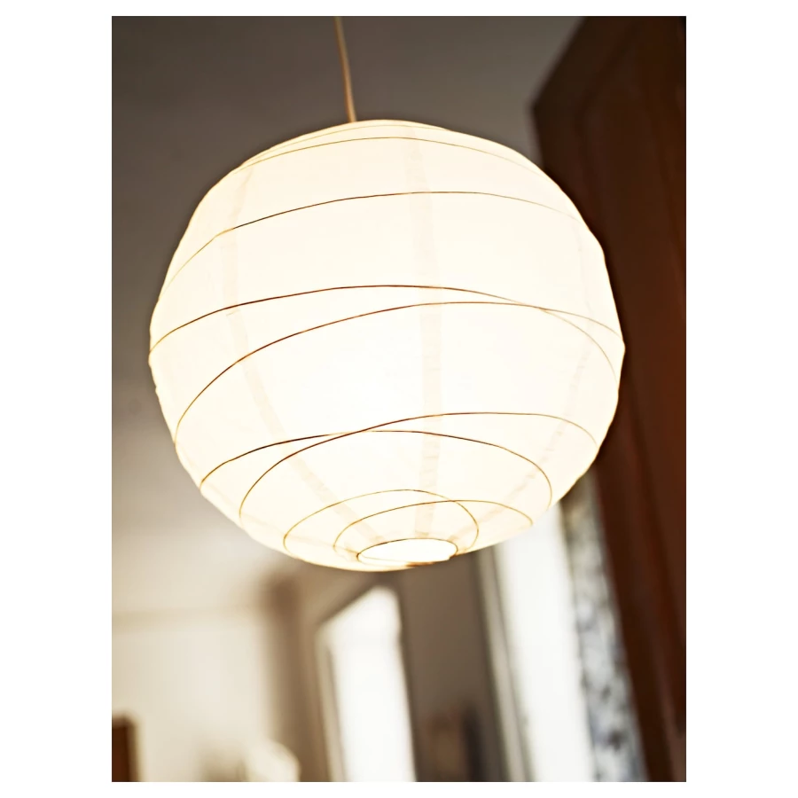 Подвесной светильник - REGOLIT/HEMMA IKEA / РЕГОЛИТ / ХЕММА ИКЕА, 45 см, белый (изображение №6)