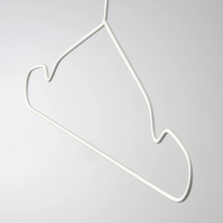 Вешалка для одежды - STAJLIG IKEA/ СТАЙЛИГ ИКЕА, 41 см, белый (изображение №2)