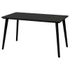Стол - IKEA LISABO, 140х78х74 см, черный, ЛИСАБО ИКЕА