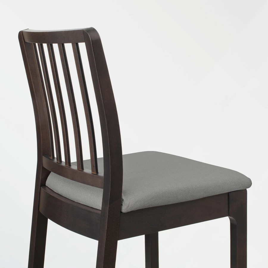 Комплект барного стола и барных стульевт - EKEDALEN IKEA/ЭКЕДАЛЕТ ИКЕА, 120 см, коричневый (изображение №6)