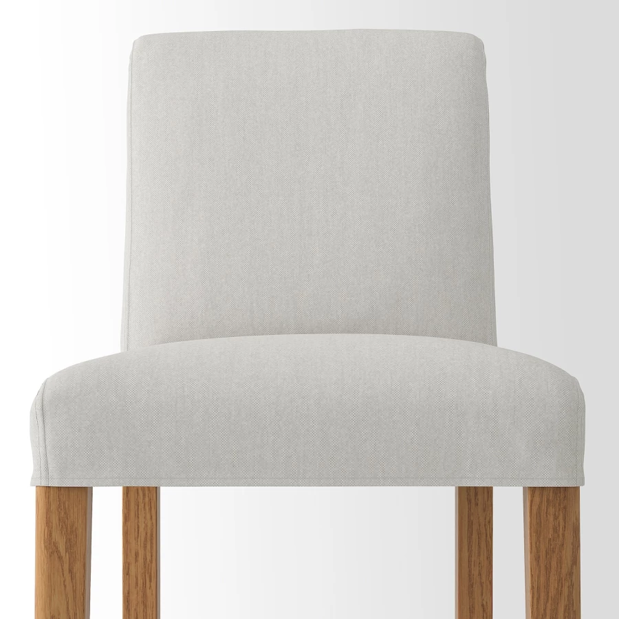 Барный стул со спинкой - BERGMUND IKEA/БЕРГМУНД ИКЕА, 97х45х48 см, белый (изображение №3)