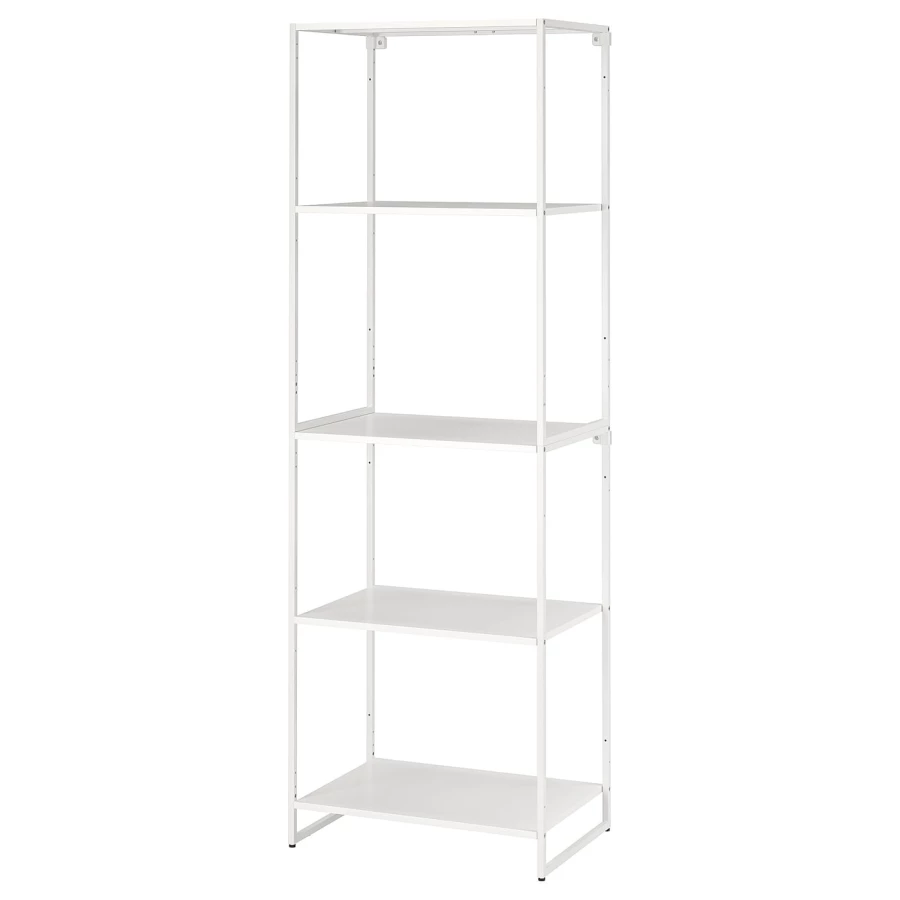 Книжный шкаф - JOSTEIN IKEA/ ЙОСТЕЙН ИКЕА,  180х61 см, белый (изображение №1)