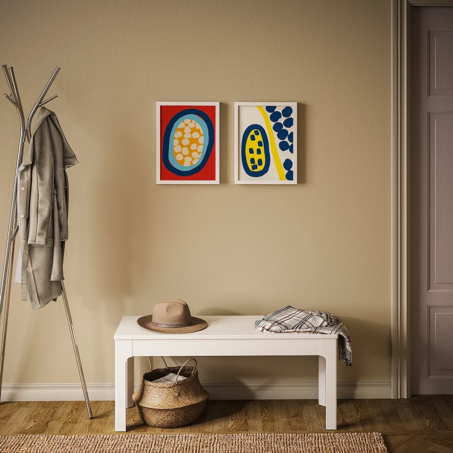 Постер, 2 шт. - IKEA BILD, 30х40 см, «Temara I», БИЛЬД ИКЕА (изображение №2)