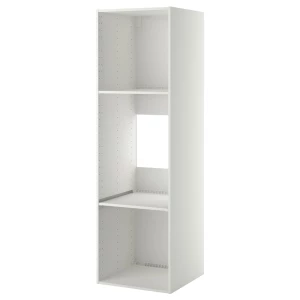 Шкаф для встроенной техники - IKEA METOD, 200x60см, белый, МЕТОД ИКЕА