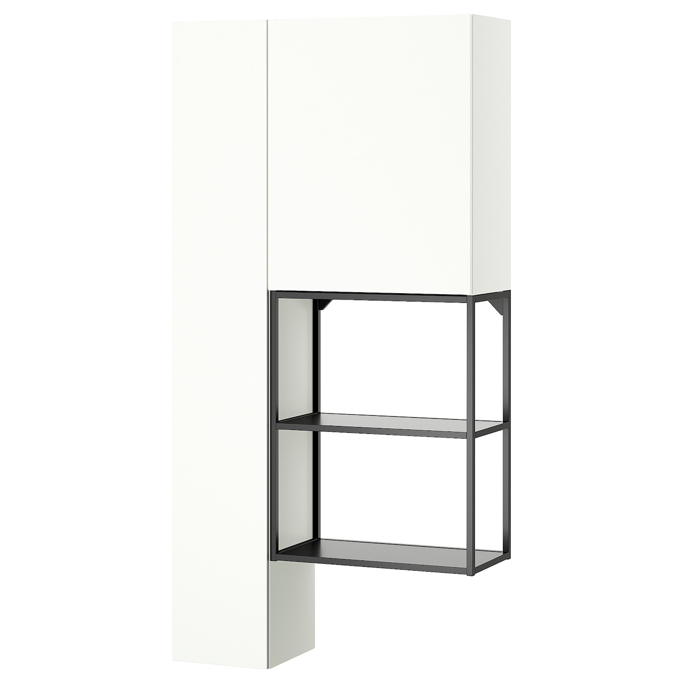 Комбинация - IKEA ENHET/ЭНХЕТ ИКЕА, 180х32х90 см, белый