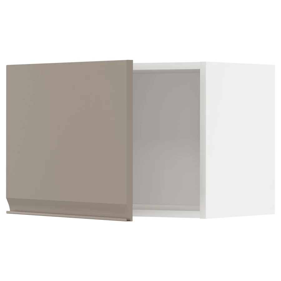 METOD Навесной шкаф - METOD IKEA/ МЕТОД ИКЕА, 40х60 см, белый/черный (изображение №1)