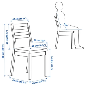 Второе фото. TONSTAD / TONSTAD Стол и 2 стула ИКЕА