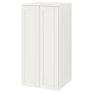 Шкаф - PLATSA/ SMÅSTAD / SMАSTAD IKEA/ ПЛАТСА/СМОСТАД ИКЕА, 60x57x123 см, белый