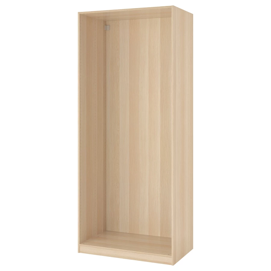 Каркас гардероба - IKEA PAX, 100x58x236 см, под беленый дуб ПАКС ИКЕА (изображение №1)
