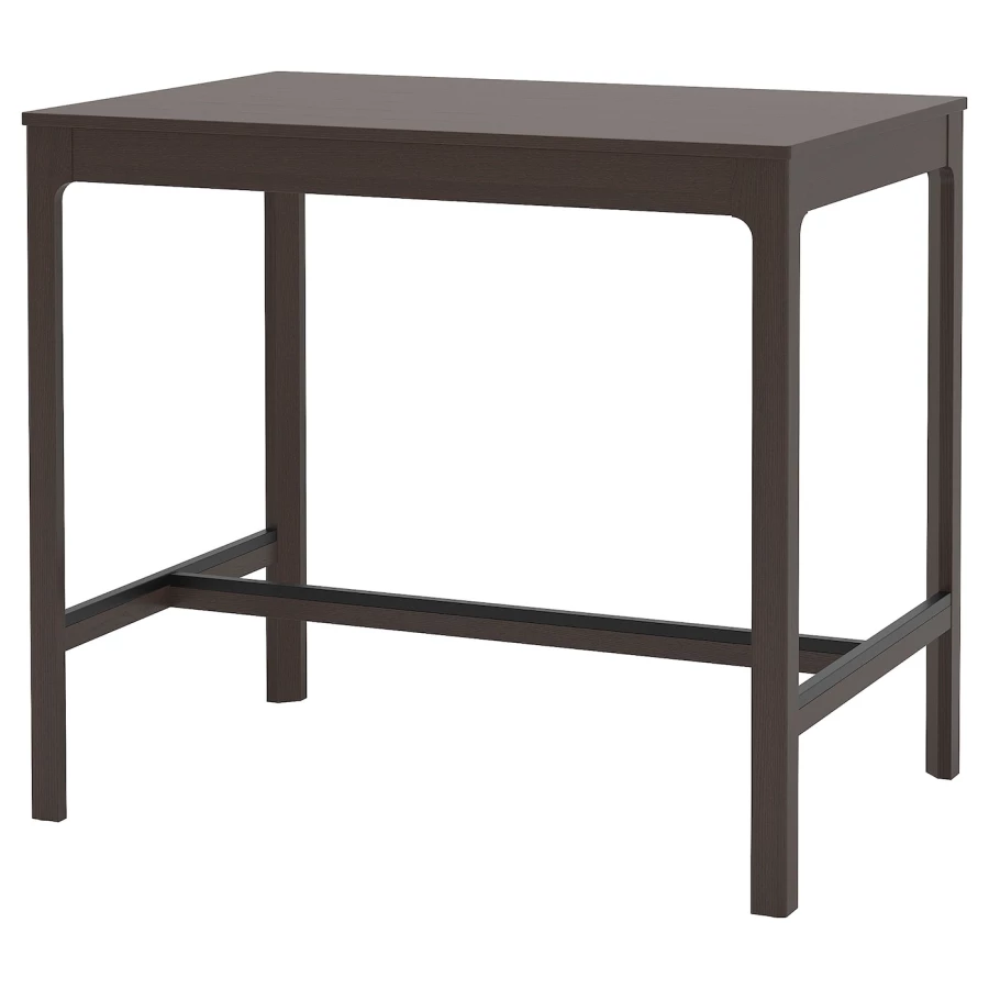 Барный стол - IKEA EKEDALEN/ЭКЕДАЛЕН ИКЕА  120x80x105 см,  темно-коричневый (изображение №1)