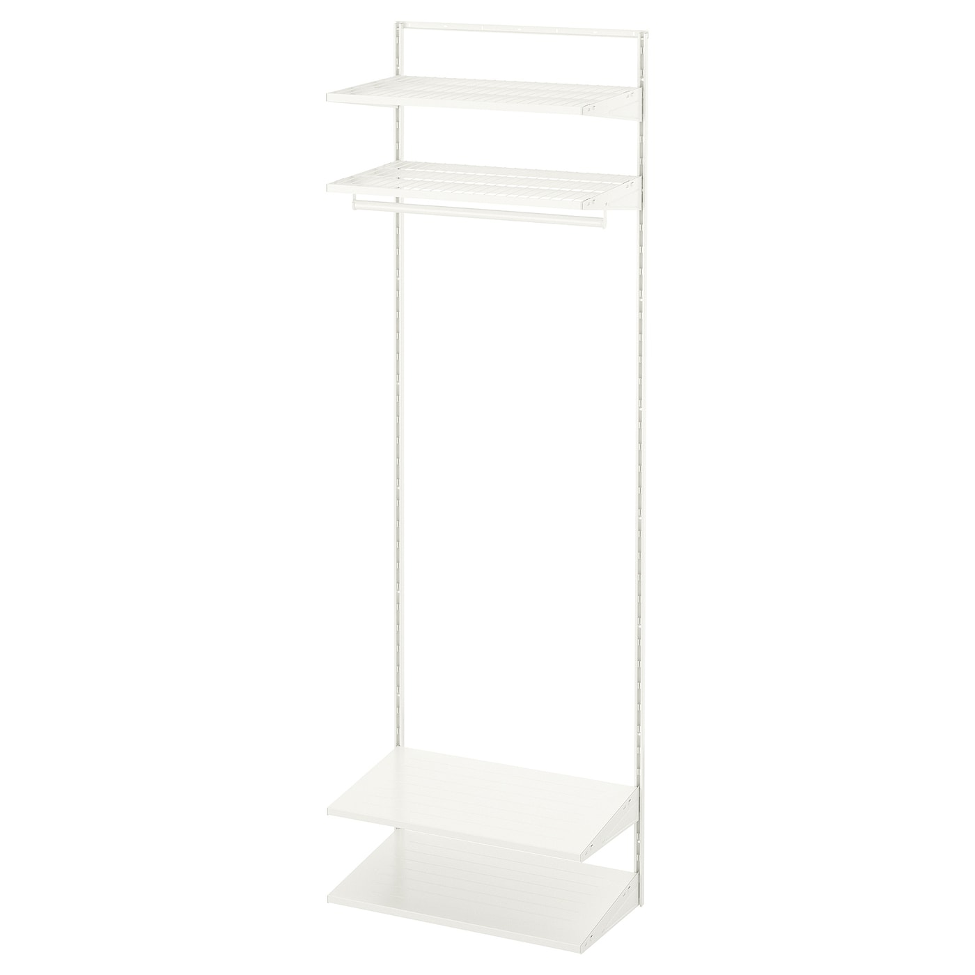 Гардеробная комбинация - IKEA BOAXEL/БОАКСЕЛЬ ИКЕА, 40х62х200,6 см, белый