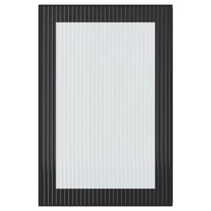 Дверца со стеклом - IKEA HEJSTA, 60х40 см, антрацит, ХЕЙСТА ИКЕА