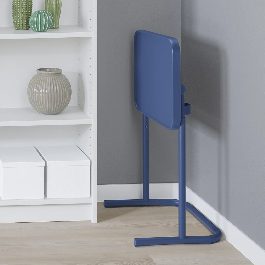 Подставка для ноутбука - BJÖRKÅSEN /BJОRKАSEN IKEA/БЬЁРКОСЕН ИКЕА,  65х46 см, синий (изображение №3)
