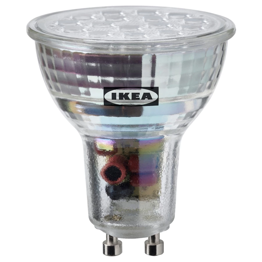 Светодиодная лампа - SOLHETTA IKEA/ СОЛХЕТТА ИКЕА, 1 шт,  серый (изображение №1)