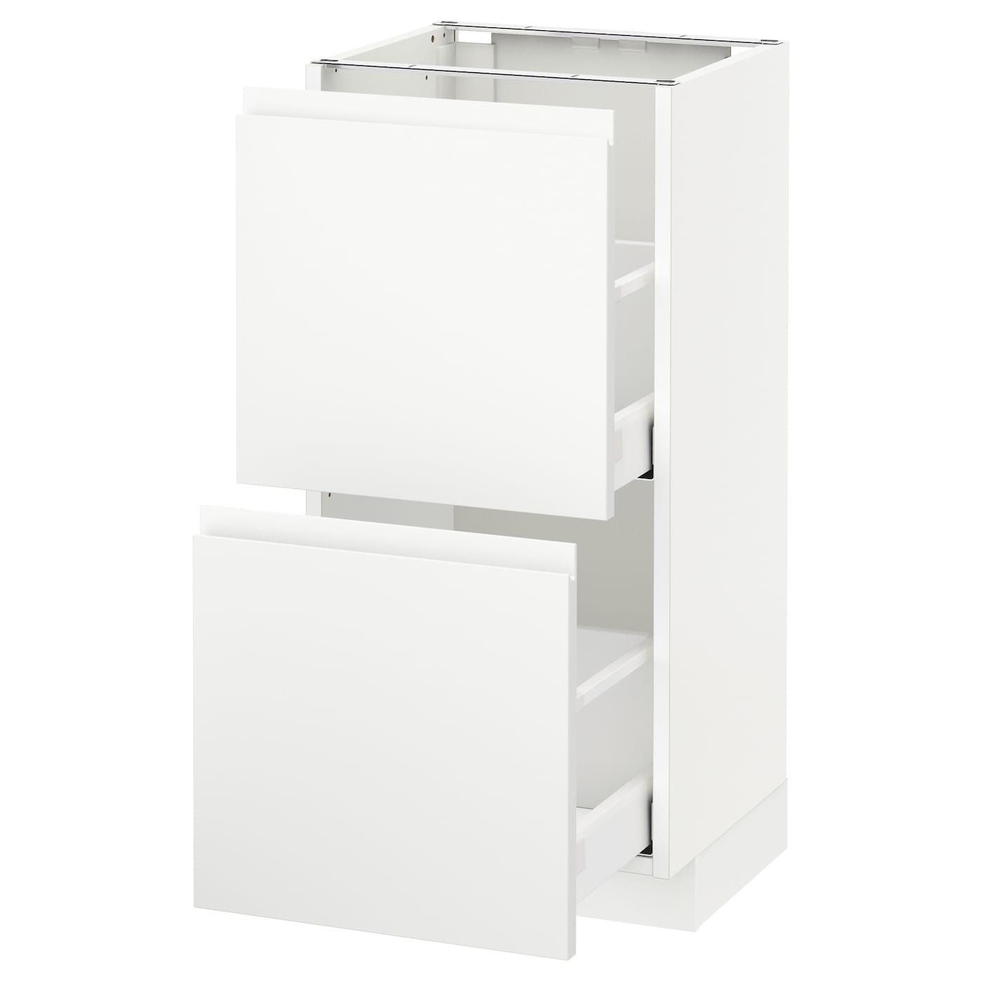 Напольный шкаф - IKEA METOD MAXIMERA, 88x39x40см,  белый, МЕТОД МАКСИМЕРА ИКЕА