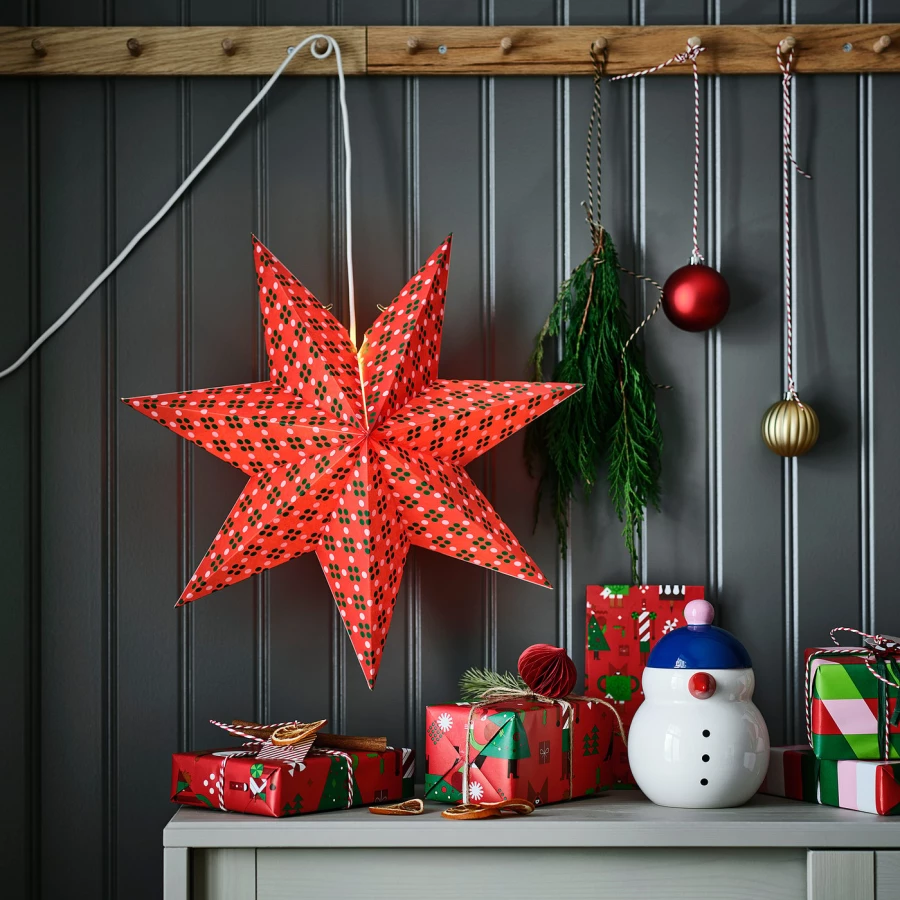 IKEA STRÅLA/СТРОЛА Интерьерное украшение, 48 см (изображение №5)