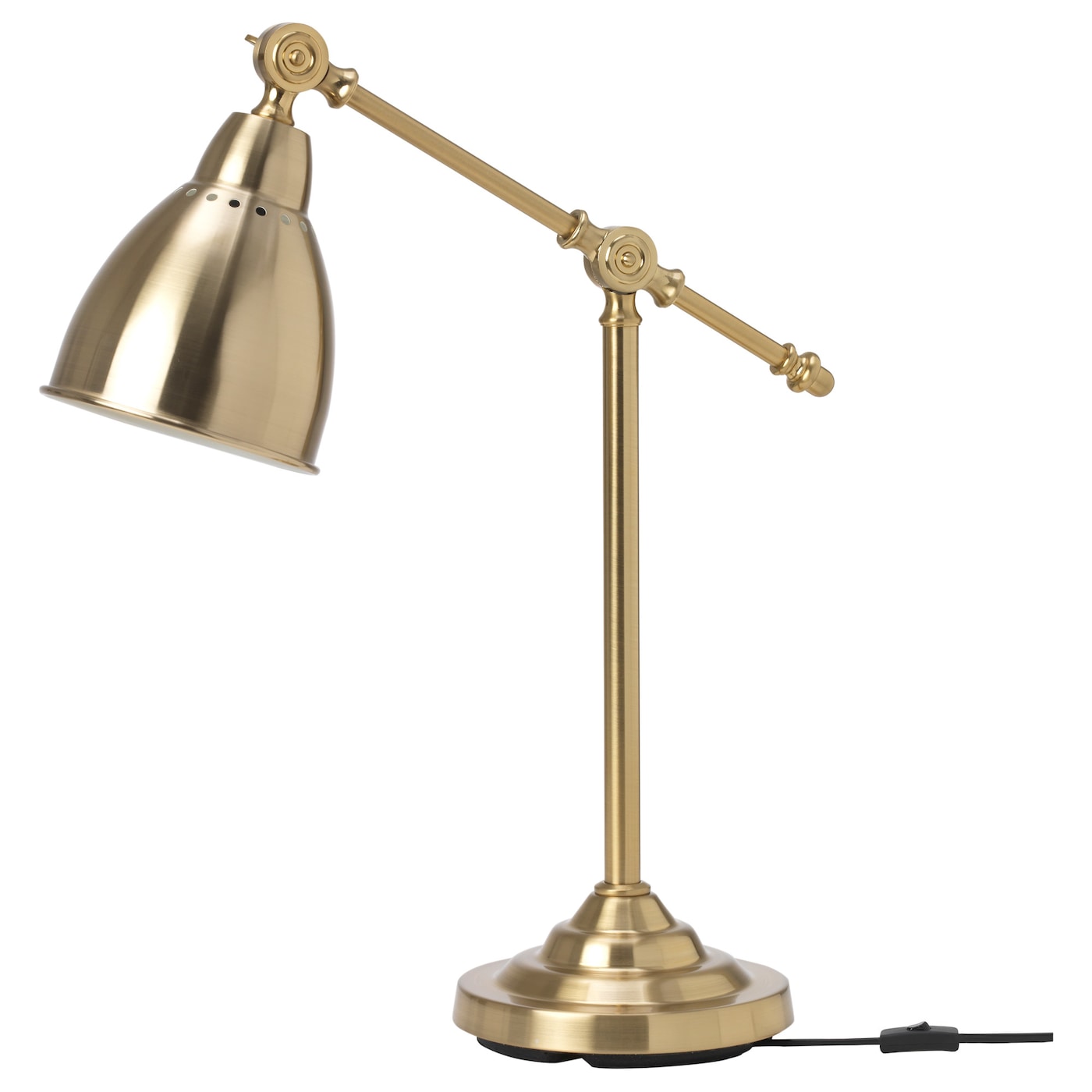 Лампа - BAROMETER IKEA/ БАРОМЕТЕР ИКЕА,  48 см,  золотистый