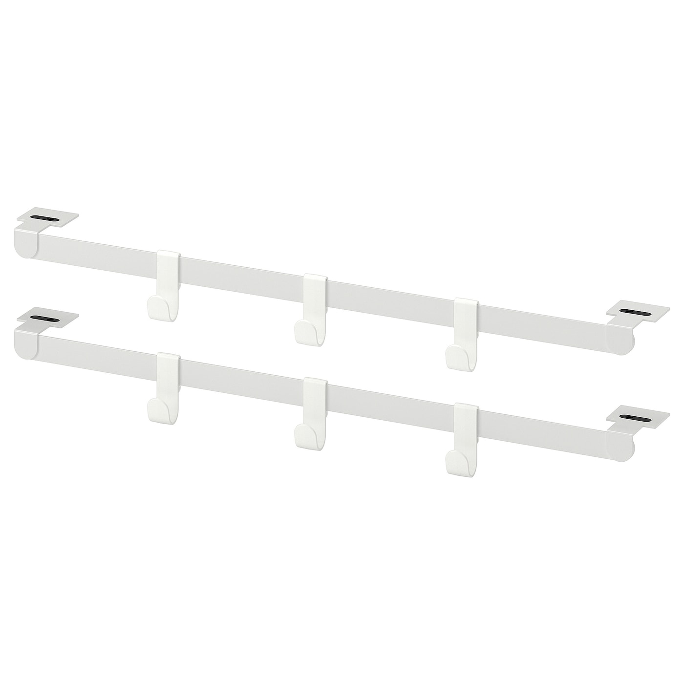 Выдвижная многофункциональная вешалка - HJÄLPA IKEA/ ХЬЭЛПА ИКЕА, 53,8х13 см, белый