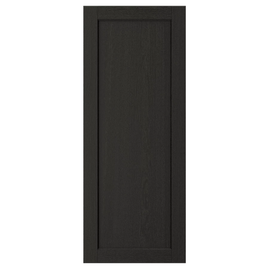 Дверца - IKEA LERHYTTAN, 100х40 см, черный, ЛЕРХЮТТАН ИКЕА (изображение №1)