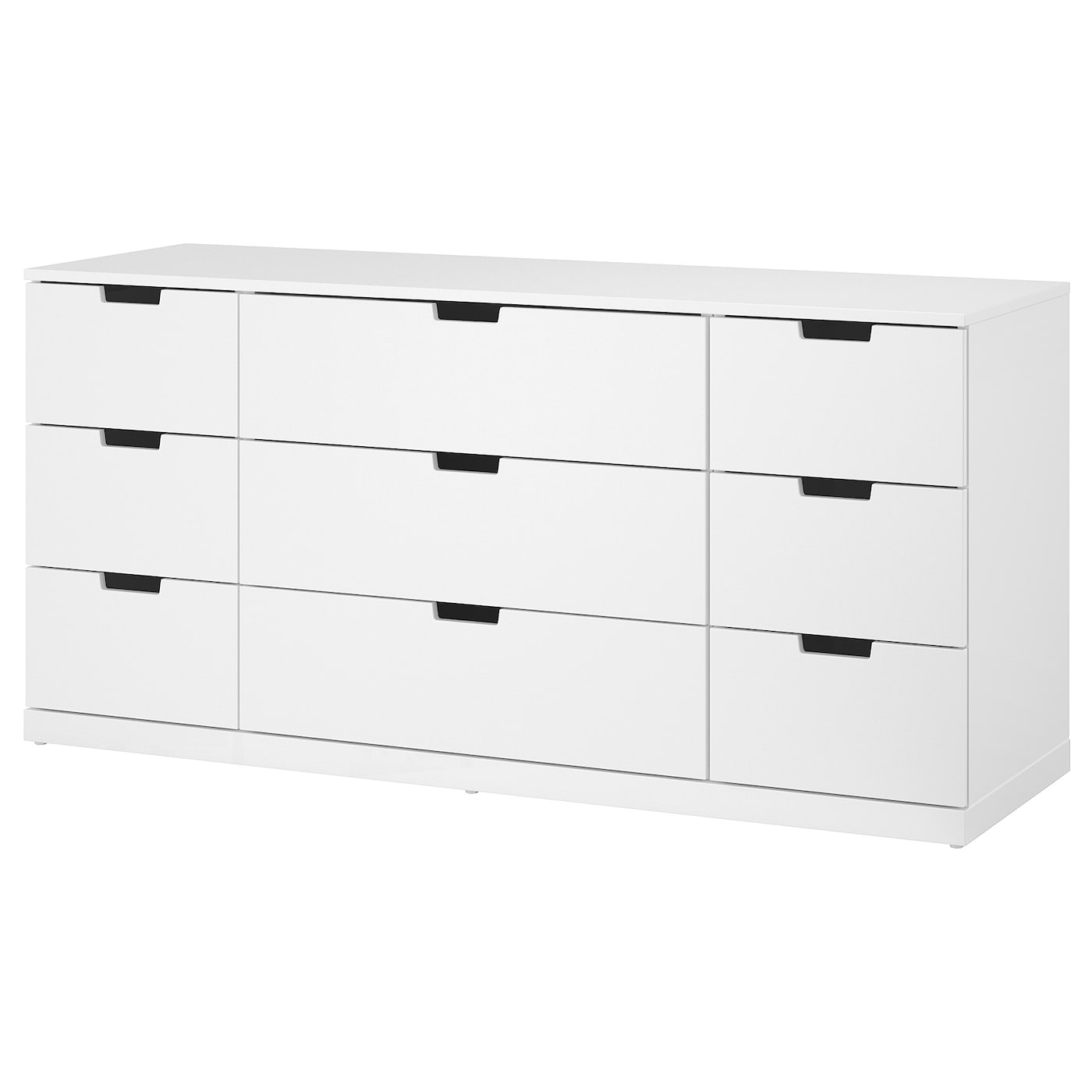 Комод - IKEA NORDLI/НОРДЛИ ИКЕА, 47х76х160 см, белый
