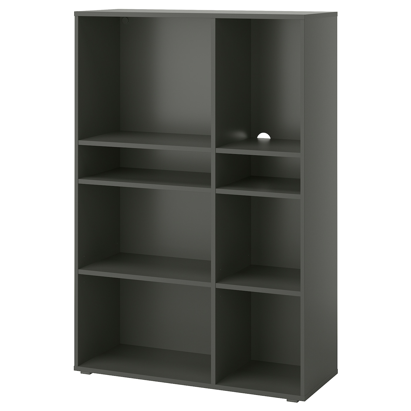 Книжный шкаф  - VIHALS IKEA/ ВИХАЛС ИКЕА, 95х37х140 см, черный