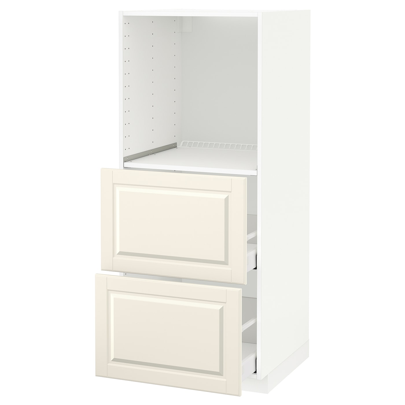 Напольный шкаф - IKEA METOD MAXIMERA, 148x62x60см, белый/светло-бежевый, МЕТОД МАКСИМЕРА ИКЕА