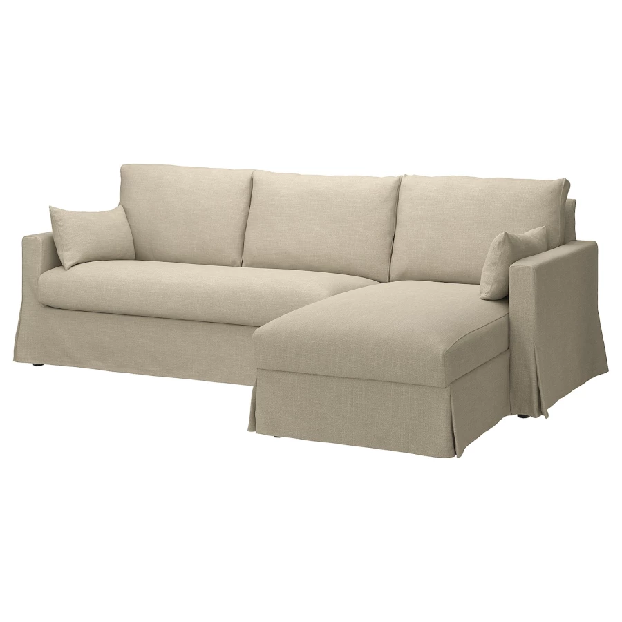 HYLTARP Чехол на 3-местный диван с шезлонгом правый ИКЕА (изображение №1)